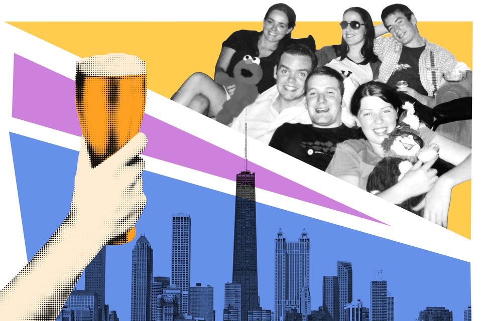 "We knew return to Chicago would not happen soon; most of us needed to find jobs, some of us still lived with our parents. Meeting back there in 20 years’ time though? Definitely." Image: Clare Meredith